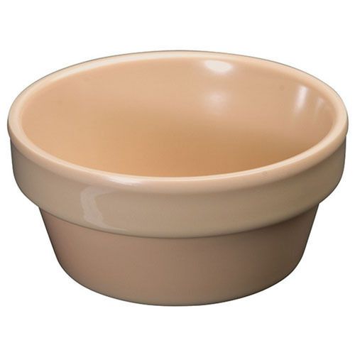 Winco MMSC-2, 2.5-Ounce 2.88-Inch Diameter Melamine Sauce Cups, Tan, 1 Dozen, NS