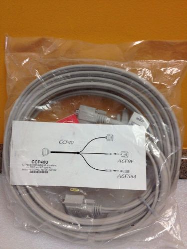 Raritan CCP40U, KVM CompuSwitch Cable Set, New!