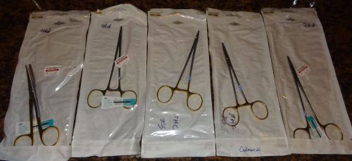 5 pair of Sterilized Surgical Scissors (SEE PICTURES FOR DETAILS)