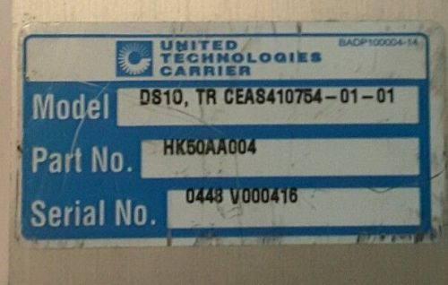 Carrier Control Module DS10, TO CEAS410754-01-01