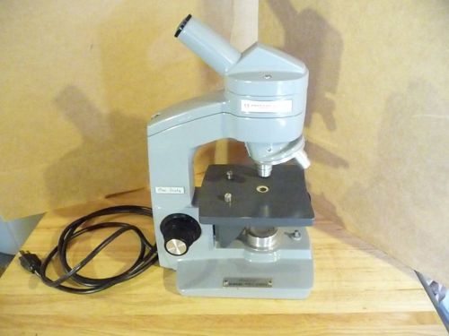 AMERICAN OPTICAL ONE-SIXTY MICROSCOPE WITH AO 10 / .25 &amp; 43 / .55