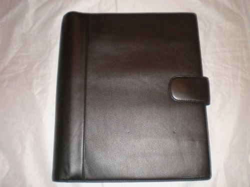 Levenger Black Leather 2.0 Softolio Notebook. Excellent Condition