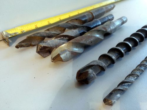 5 Lot UP TO 7/8&#034; Hammer drill bits B75