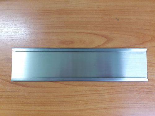 3&#034;X12&#034; Sign Holder slider for Office/Workplace 304 STAINLESS STEEL
