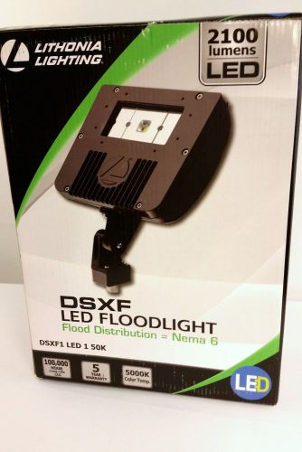 NEW Lithonia Lighting DSXF1 LED 1 50K LED Floodlight, 2100 Lumens 5000K Color