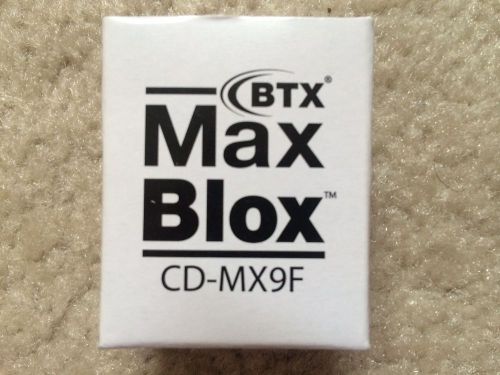 Max Blox BTX CD-MX9F Terminal Block Connector 9 Pin Female