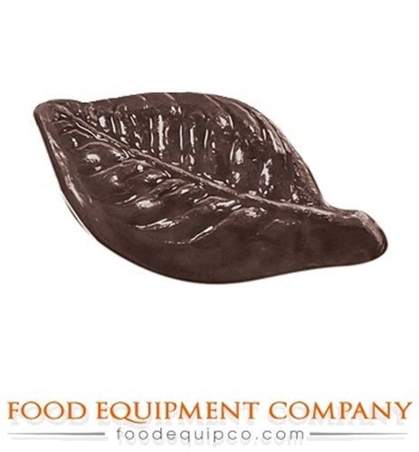 Paderno 47867-02 Chocolate Mold leaf 1-7/8&#034; L x 7/8&#034; W x 9/32&#034; H 14 per sheet