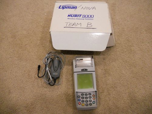 LIPMAN Nurit 8000 Wireless Credit Card Machine Payment Terminal