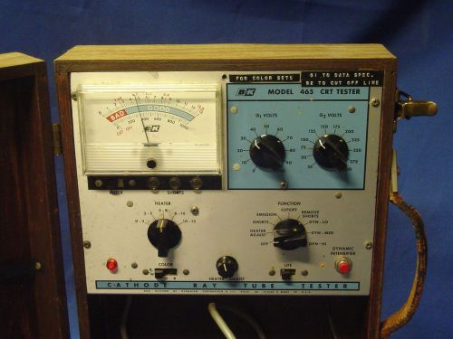 B&amp;K model 465 CRT tester/intensifier with adapters