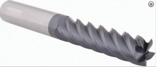 Accupro - 1/2 Inch Diameter, 2 Inch Length of Cut, 5 Flutes, Solid Carbide Singl