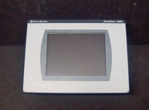 2014 allen bradley 2711c-t6t panelview comp c600 touchscreen graphic terminal for sale