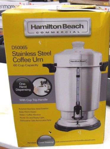 Hamilton beach Commercial Stainless Steel Coffee Urn D50065 (29844)
