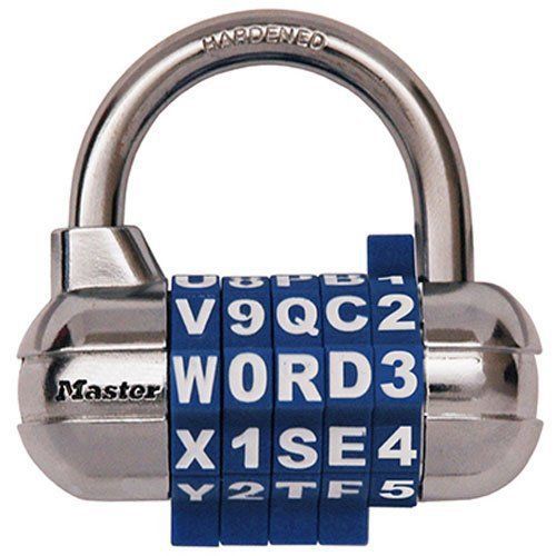 Master lock 1534d password plus combo lockfast shipping new for sale