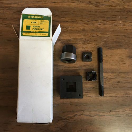 Greenlee 60007 3/4&#034; Square Punch