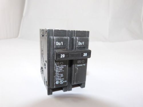 Cutler hammer br220 2p 20a 120/240v circuit breaker new 1-year warranty for sale