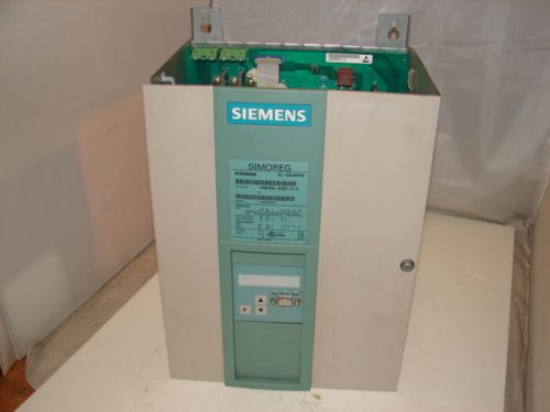 Siemens 6ra7-018-6fs22-0-z/6ra7018-6fs22-0-z/6ra70186fs220z dc converter*xlnt* for sale