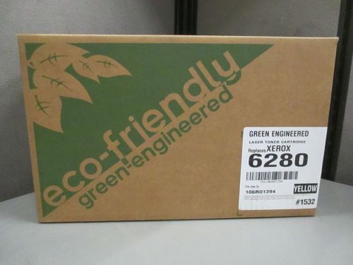 RE-MANUFACTURED 106R01394 YELLOW CARTRIDGE FOR USE IN XEROX 6280~NEW