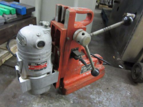 Milwaukee magnetic drill press, model 4297-1/4220 for sale