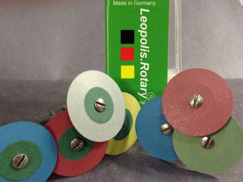 Diamond Impregnated rubber polishers , Assortment Of 7.