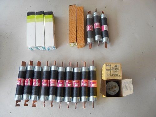 Various Misc. Electrical supplies (Hubbell/Fuses) Lot of 20
