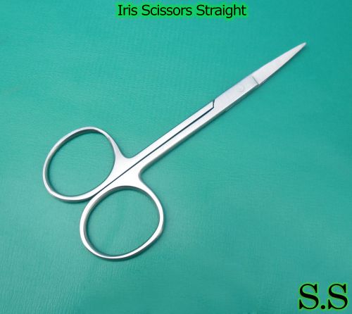 3 Iris Scissors 4.5&#034; Straight Surgical Dental Instruments
