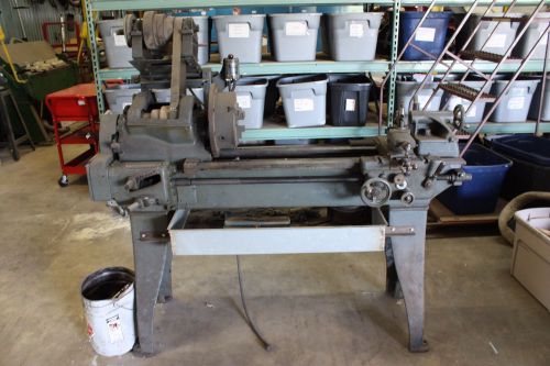 SIDNEY MACHINE TOOL CO. Lathe HEAVY DUTY Vintage with accessories