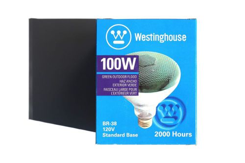 Westinghouse 100w Green Par Flood Bulb 04413 New In Box