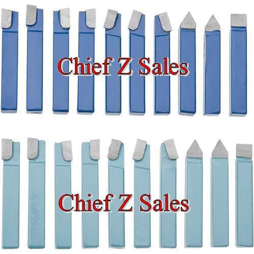 New 20pc 1/2&#034; metal lathe mill carbide c2 c6 tool tooling cutter turning bit set for sale