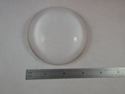 OPTICAL LARGE CONVEX + HIGHLY CONCAVE LENS LASER OPTICS AS IS BIN#L2-B-01