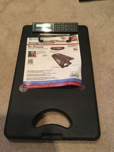 saunders storage clipboard Black DeskMateII