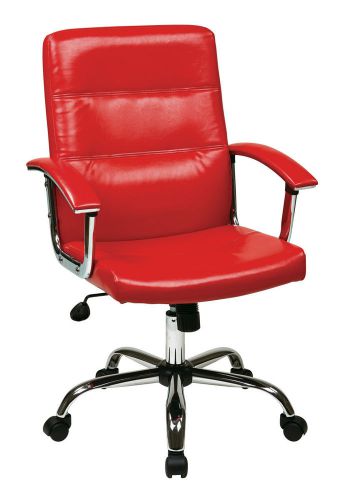 Malta Office Chair in Red