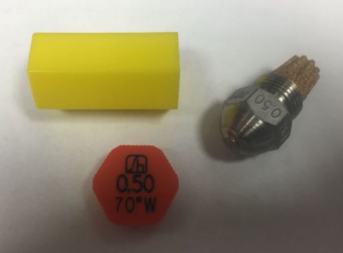 HAGO 0.50 GPH 70 DEGREE W SEMI SOLID NOZZLE (5070W), 60900, 030G4107, 0.50-70W)