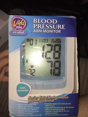Vida Mia Blood Pressure Arm Monitor