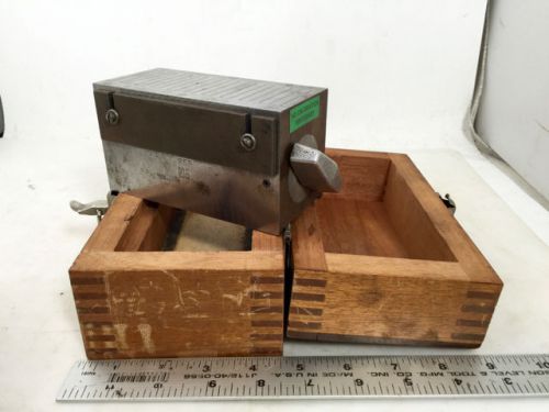Vintage brown &amp; sharpe permanent magnet block with grid, 255, nr! for sale