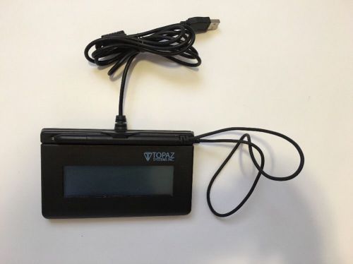 Topaz T-LBK462-BSB-R  LCD USB Signature Capture Pad