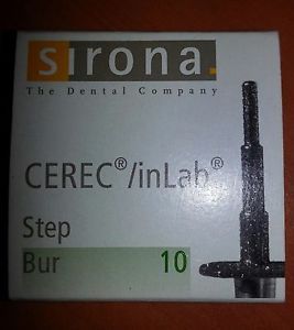 Sirona Cerec/inLab Step Burs Diamond (QTY: 5)