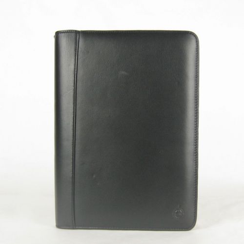 FranklinCovey Classic Black Leather Planner Binder PDA Holder Planning Calendar