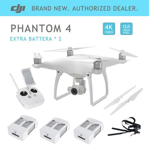 DJI Phantom 4 RC Drones + Two Extra Battery Helicopter Quadcopter FPV