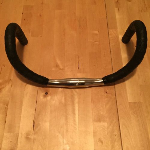 Nitto track drop bars with high end black tape