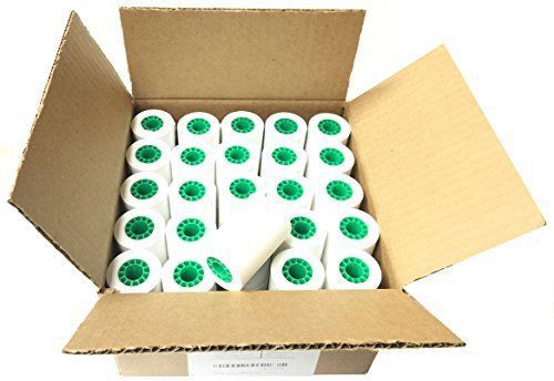 (50 rolls) 2 1/4&#034; x 50&#039; thermal receipt printer paper for sale