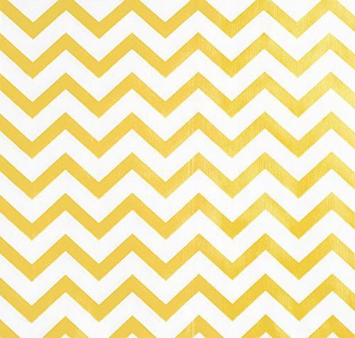 Novel Box Yellow Chevron Print Paper Gift Merchandising Bag Bundle 4X6&#034; 100 + NB