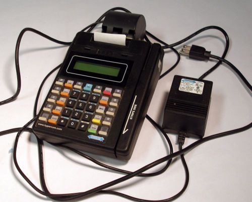 Hypercom Credit Card Machine With Power Supply mod: T7P-F