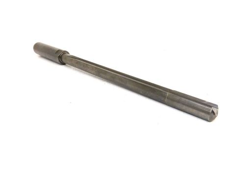 USED CARBIDE TIPPED GUN DRILL .721&#034; +/- Dia x 1.00&#034; Shank x 14.00&#034; OAL