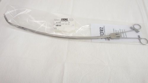 Karl Storz 49310CR Laparoscopic Retro Clamp with Curved Shaft Axial Handle
