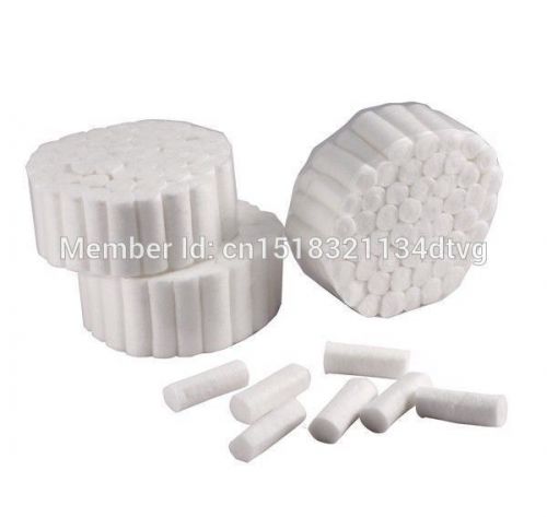 250pcs Dental Disposable Cotton Rolls for Dental Teeth Whitening Absorb Slobber