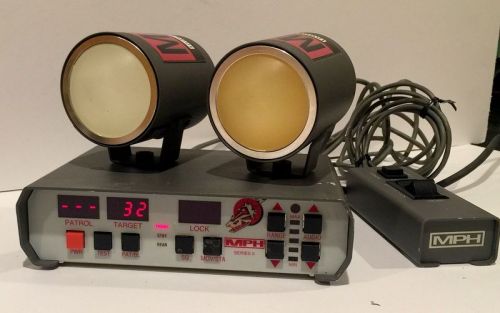 MPH Python II Ka Band Dual Antenna Police Radar Nice!