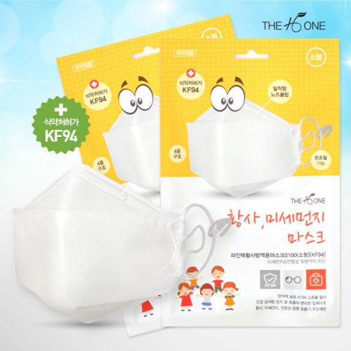 The H One Korea Masks KF94 Approved Particulat Anti Dust Masks For Children(1EA)