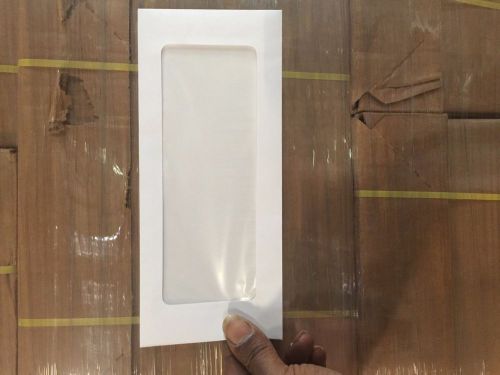 #10 Full Window White Wove Envelopes