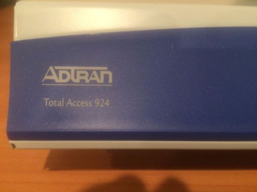 Adtran Total Access TA 924  4210924L1  (4 instock) removed from service as is.