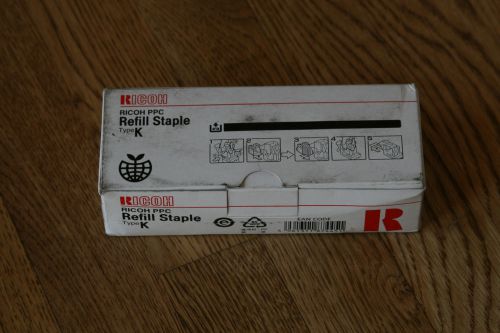 RICOH REFILL STAPLE TYPE K EDP 410802 OEM 3 Cartridges NEW